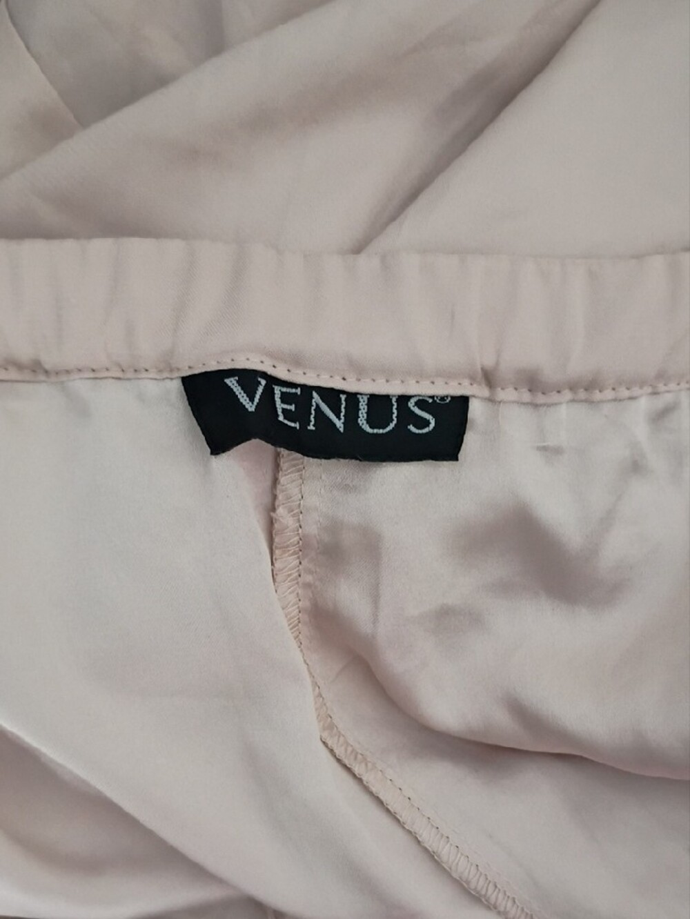 VENUS Beige Ruffle High-Low Dress - Picture 5 of 5